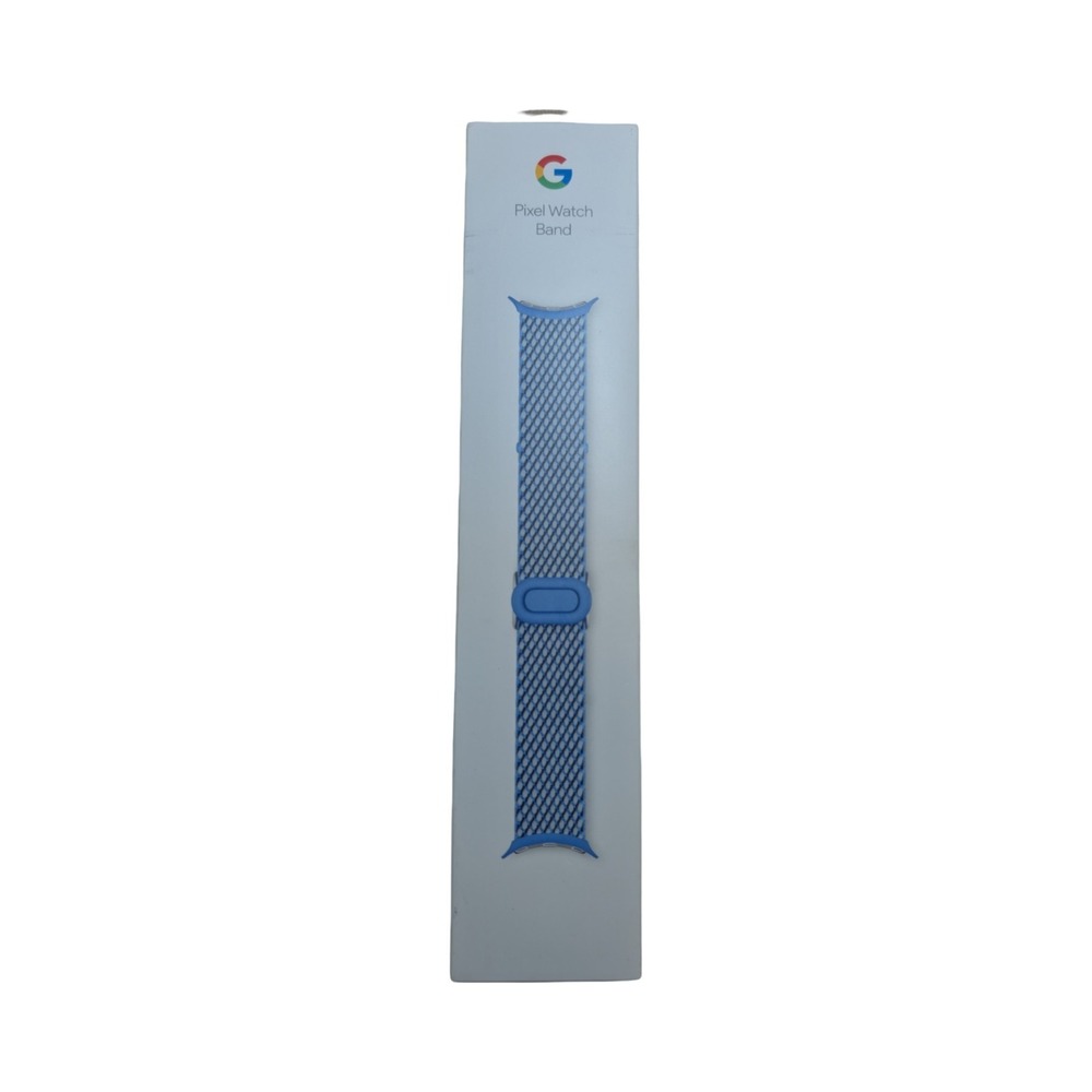 14-N Google Pixel Watch 1, 2, & 3 Woven Band - Blue